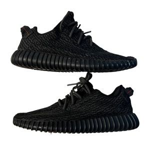 Adidas yeezy boost 350 pirate black size 11.5 kanye west sneakers shoes rare